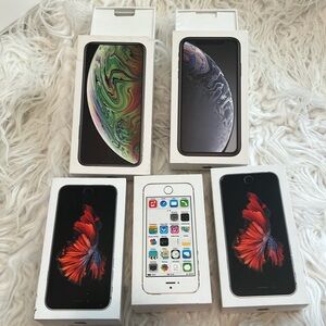 iPhone boxes